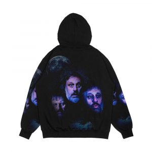 Alternative view of Slavov Zizek 3 Wolves Fanware Men's All-Over-Print Hoodie