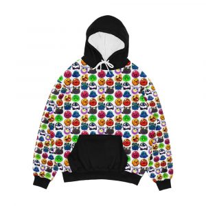 Slime Party Men's All-Over-Print Hoodie