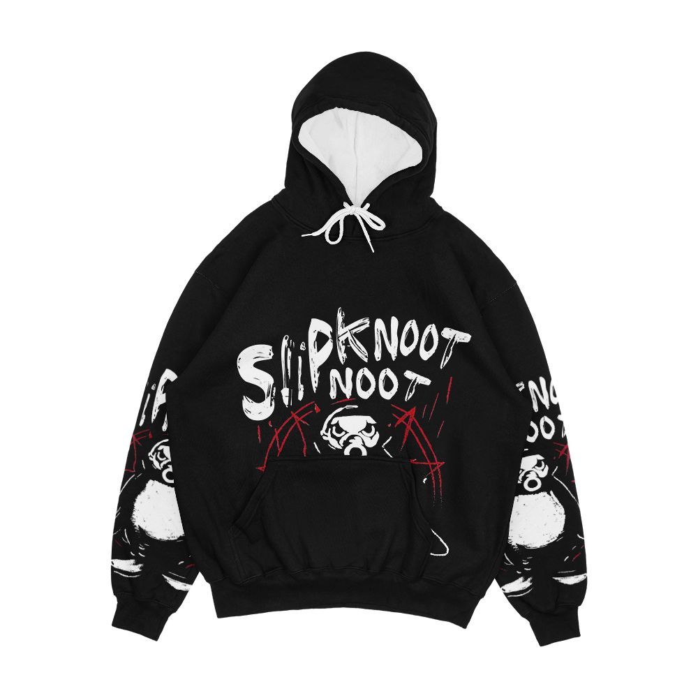 Slipknoot Noot Penguin Death Metal Goth Hard Rock Men's All-Over-Print Hoodie