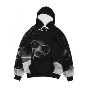 Sly Stone In The Studio Men's All-Over-Print Hoodie