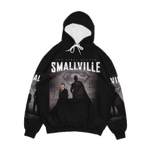Smallville Logo Men's All-Over-Print Hoodie