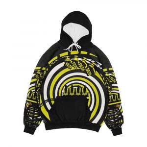 Smile Forever Shirt Design Black And Yellow Gerstlauer Infinity Coaster Men's All-Over-Print Hoodie