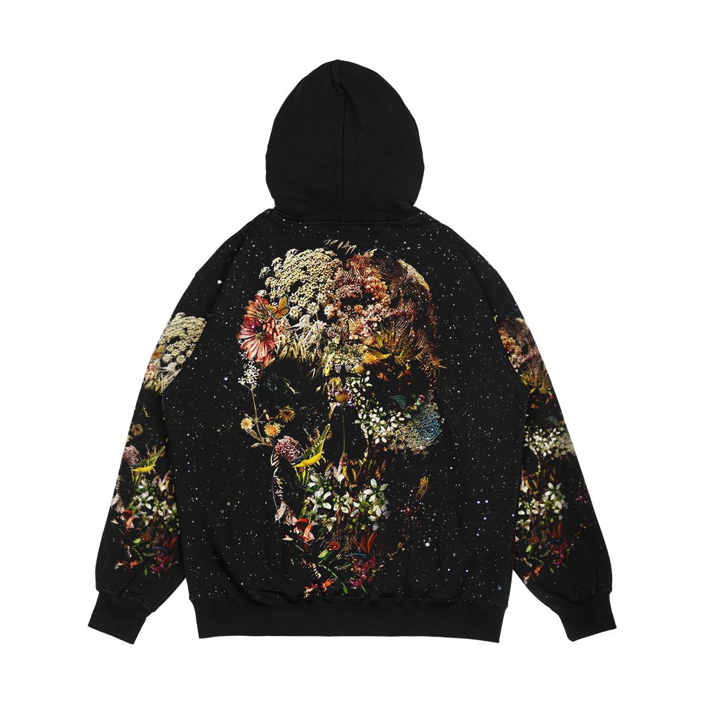 Smyrna Skull Men's All-Over-Print Hoodie - Image 2