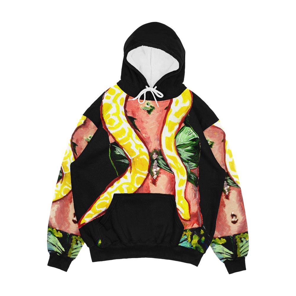 Snake 4 U Men's All-Over-Print Hoodie