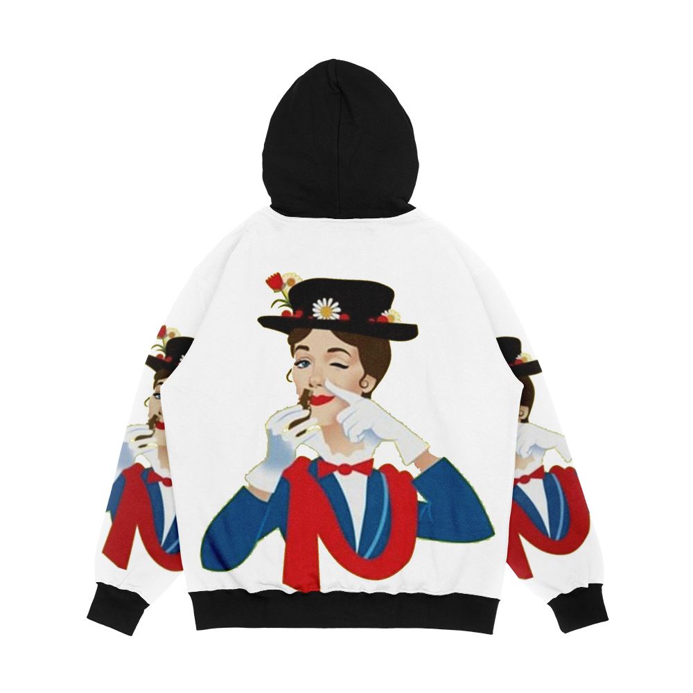 Sniff The Poppers Men's All-Over-Print Hoodie - Image 2