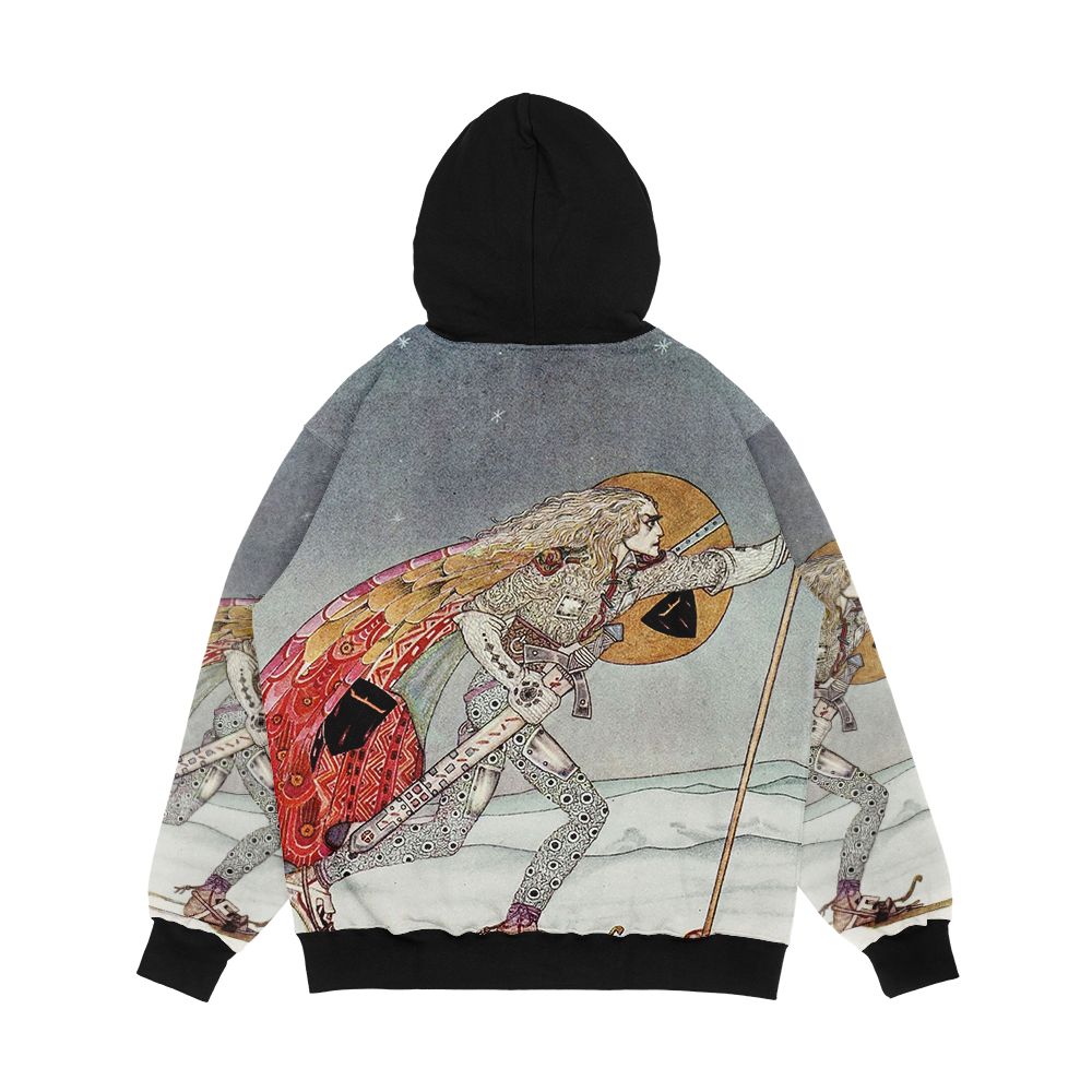 So The Man Gave Him A Pair Of Snow Shoes Men's All-Over-Print Hoodie - Image 2