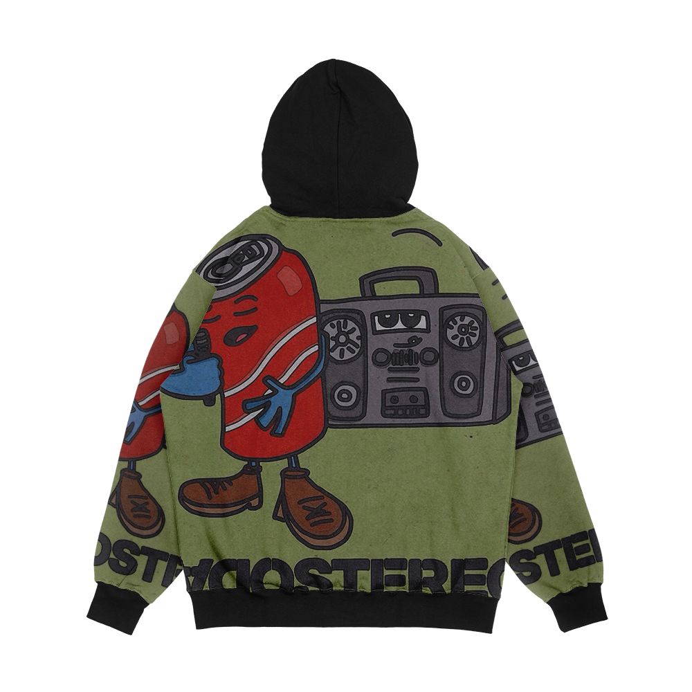 Soda Stereo Men's All-Over-Print Hoodie - Image 2