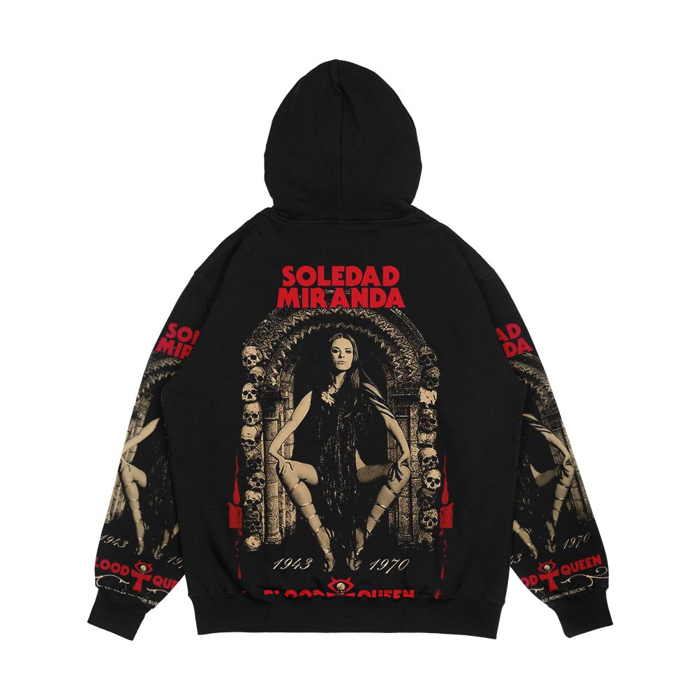Soledad Miranda Tribute Men's All-Over-Print Hoodie - Image 2