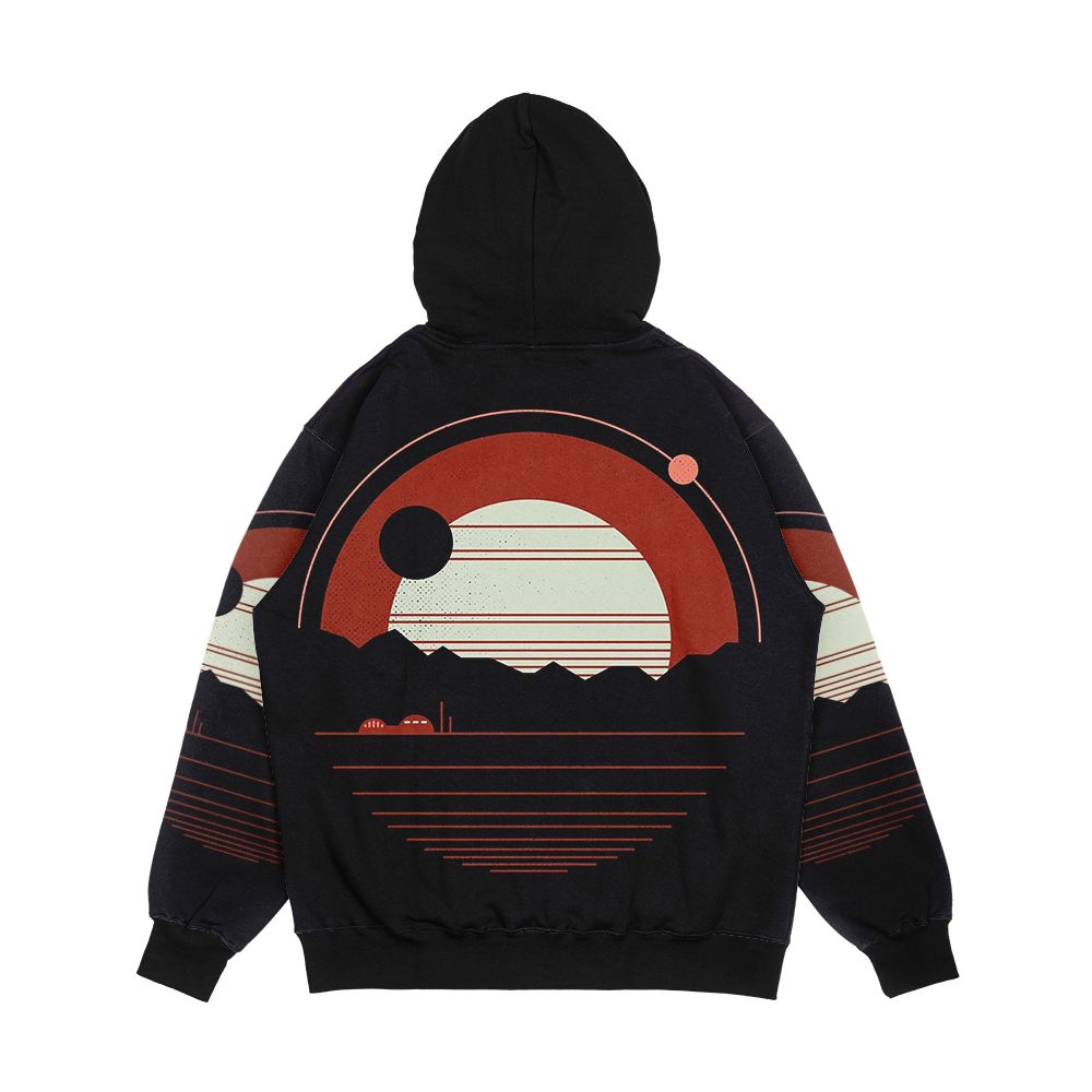 Solitude Men's All-Over-Print Hoodie - Image 2