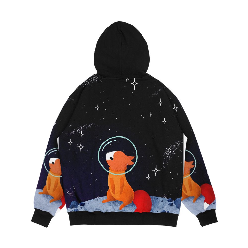 Somewhere Out There Men's All-Over-Print Hoodie - Image 2