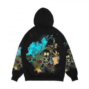 Alternative view of Soul Of The Black Mage Men's All-Over-Print Hoodie