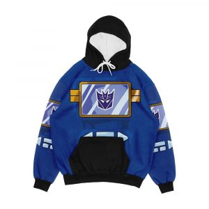 Soundwave Chest Men's All-Over-Print Hoodie