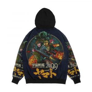 Alternative view of Space Battleship Yamato 2199 Men's All-Over-Print Hoodie