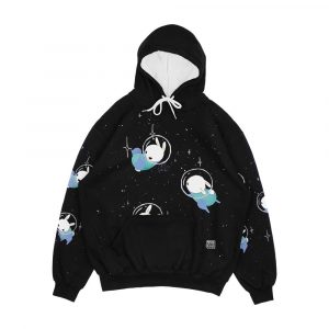 Space Bunnies Men's All-Over-Print Hoodie