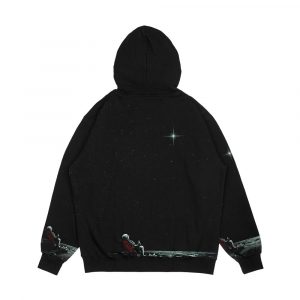 Alternative view of Space Chill Men's All-Over-Print Hoodie