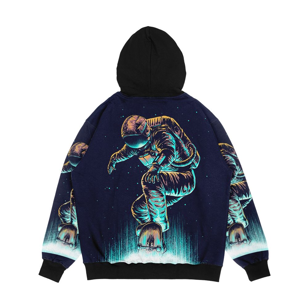 Space Grind Men's All-Over-Print Hoodie - Image 2