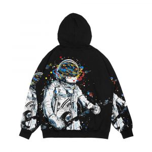 Alternative view of Space Guitar Men's All-Over-Print Hoodie