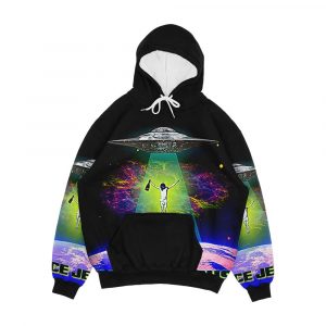 Space Jesus Men's All-Over-Print Hoodie