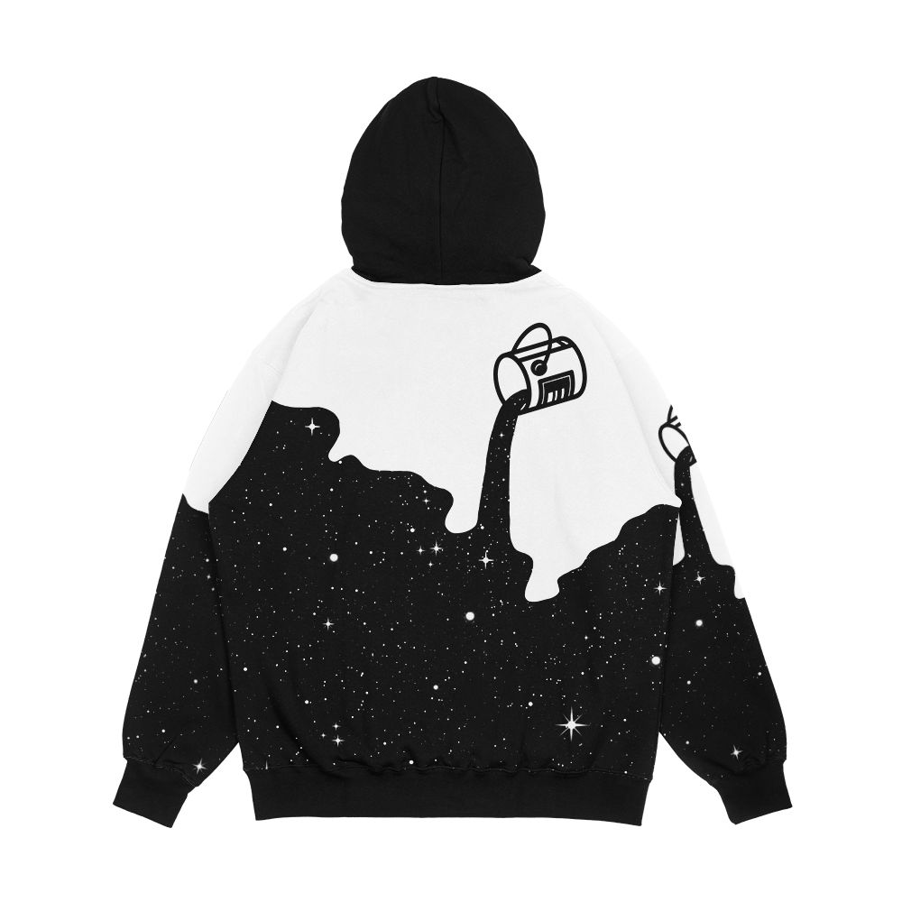 Space Paint Men's All-Over-Print Hoodie - Image 2