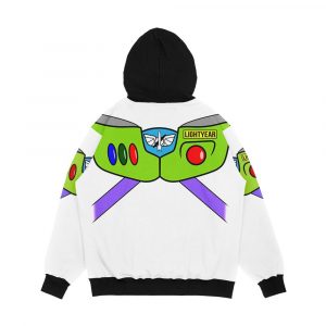 Alternative view of Space Ranger Men's All-Over-Print Hoodie