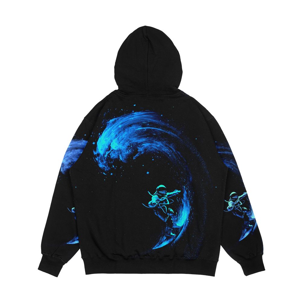 Space Surfing Men's All-Over-Print Hoodie - Image 2