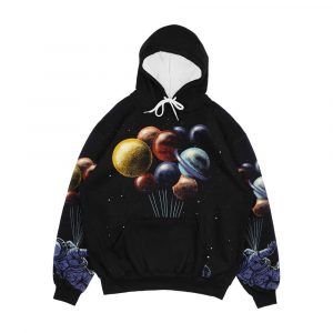 Space Travel Men's All-Over-Print Hoodie