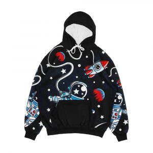 Space Walk Men's All-Over-Print Hoodie