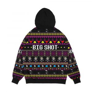 Alternative view of Spamton s Big Shot Kromer Krismas Men's All-Over-Print Hoodie