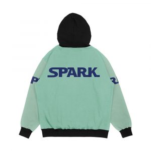 Alternative view of Spark Watamote Men's All-Over-Print Hoodie