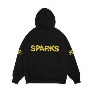 Alternative view of Sparks Men's All-Over-Print Hoodie