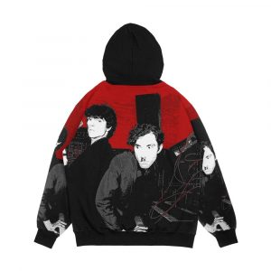 Alternative view of Sparks No Text Men's All-Over-Print Hoodie