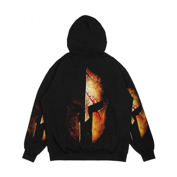 Spartan V Ii Men's All-Over-Print Hoodie - Image 2