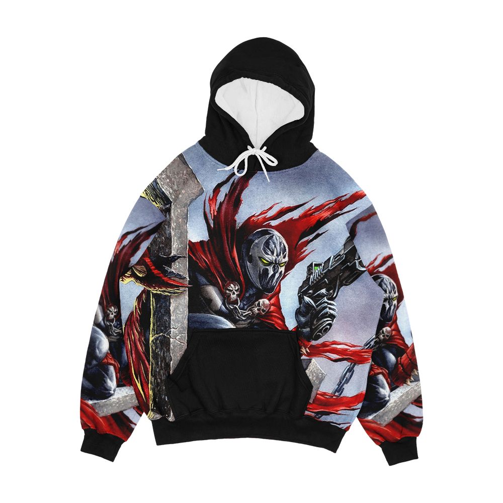Spawn On The Cross Spawn Fan Art Men's All-Over-Print Hoodie