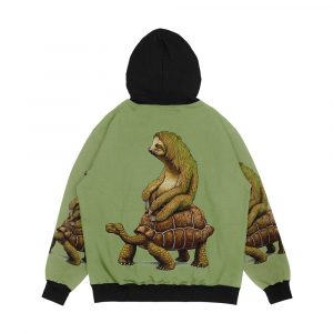 Alternative view of Speed Is Relative Men's All-Over-Print Hoodie