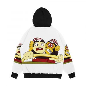 Alternative view of Speed Racer Chispita Y Chito Men's All-Over-Print Hoodie