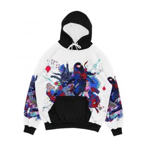 Spider Verse Men's All-Over-Print Hoodie