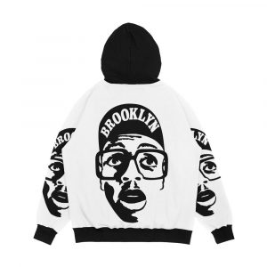 Alternative view of Spike Lee 86 Men's All-Over-Print Hoodie