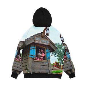 Alternative view of Splash Mountain This Way Men's All-Over-Print Hoodie