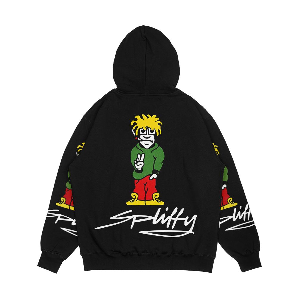 Spliffy Men's All-Over-Print Hoodie - Image 2