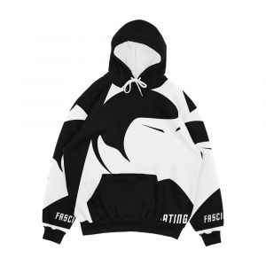 Spock Fascinating Star Trek Original Series Transparent Logo Men's All-Over-Print Hoodie