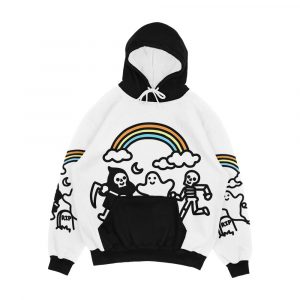 Spooky Pals Men's All-Over-Print Hoodie