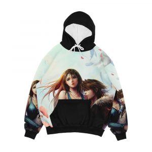 Squall Leonhart And Rinoa Heartilly Men's All-Over-Print Hoodie