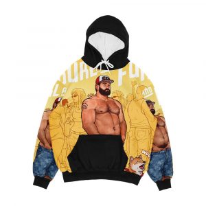 Squid Kid Men's All-Over-Print Hoodie