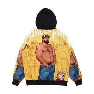 Alternative view of Squid Kid Men's All-Over-Print Hoodie