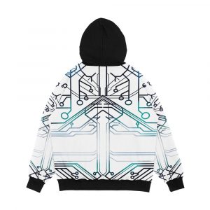Alternative view of Squip s Hoodie Pattern Men's All-Over-Print Hoodie
