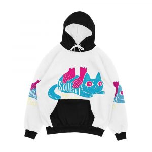 Squish That Cat Men's All-Over-Print Hoodie