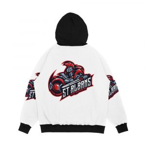 Alternative view of St Albans Wargamers Og Logo Men's All-Over-Print Hoodie