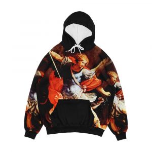 St Michael The Archangel 02 San Miguel Arcangel 02 Men's All-Over-Print Hoodie