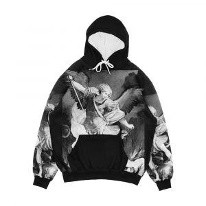 St Michael The Archangel San Miguel Arcangel Guido Reni Men's All-Over-Print Hoodie