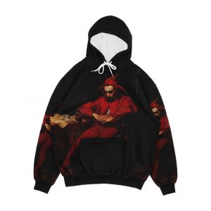 Sta Czyk Sad Clown By Jan Matejko Men's All-Over-Print Hoodie